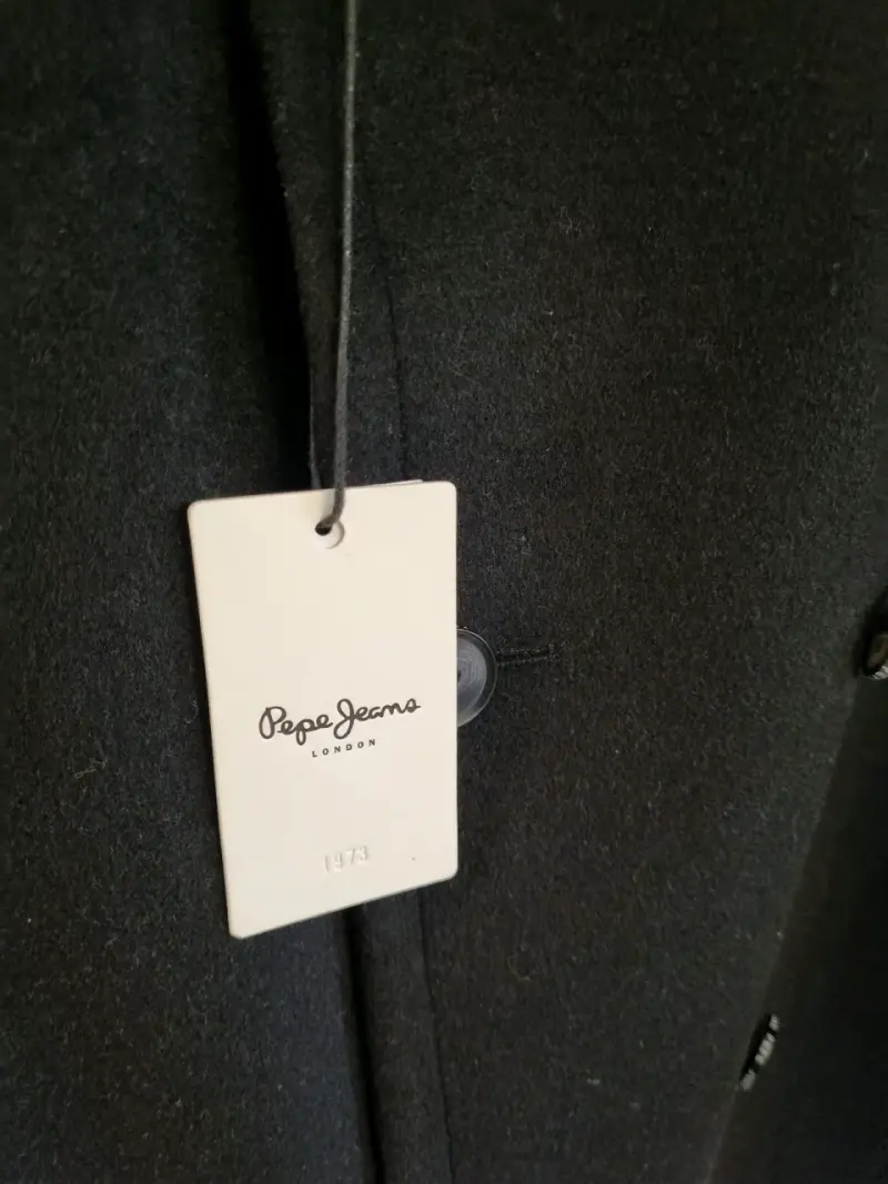 Abrigo de lana negro Pepe Jeans para hombre - 2