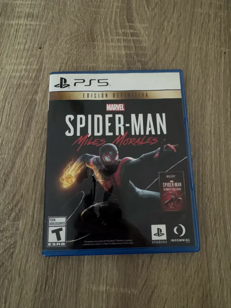 Juego PS5 Spider-Man Miles Morales