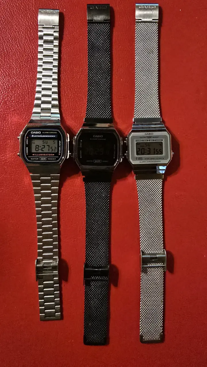 Pack 3 Relojes Casio Digitales. - 1