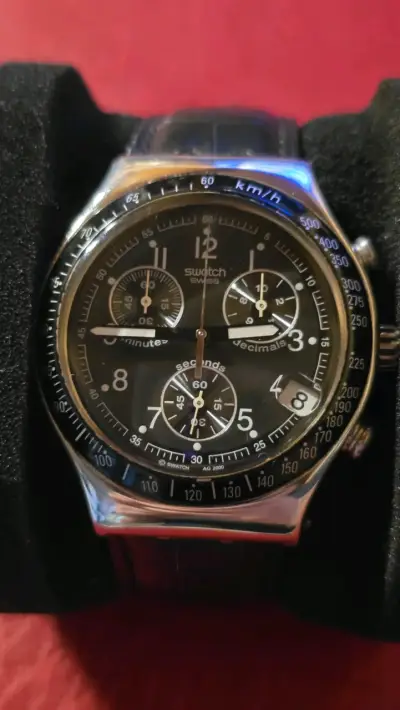 Reloj Swatch Cronógrafo Negro - miniatura 3