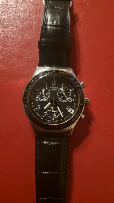 Reloj Swatch Cronógrafo Negro - miniatura 4