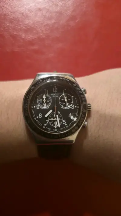 Reloj Swatch Cronógrafo Negro - miniatura 5