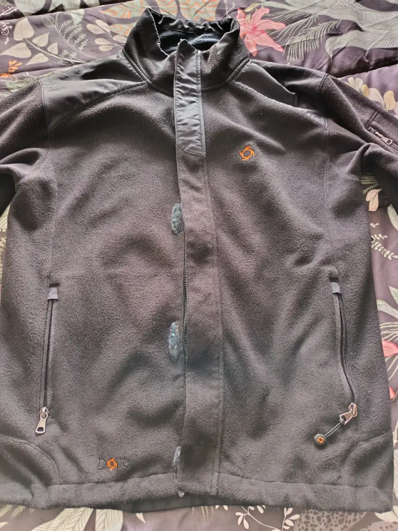 Poleron polar negra Doite para hombre - 1