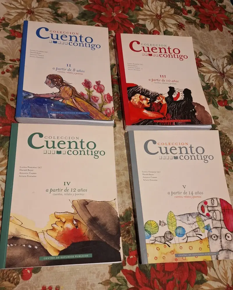 Colección de libros Cuento Contigo para niños y adolescentes