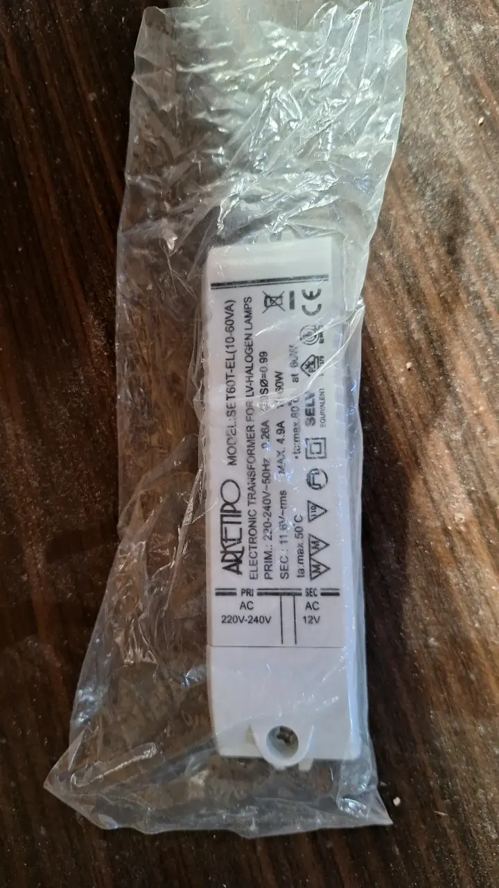 Transformador electrónico Arketipo 12V