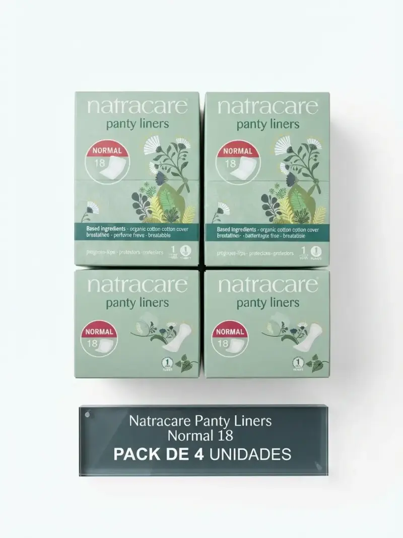 Protectores Diarios Natracare Orgánicos Pack 4