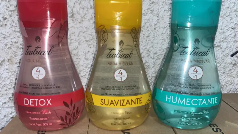 Set de aguas micelares Teatrical 600ml