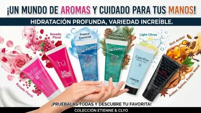 Set de 8 cremas corporales con aromas variados - miniatura 2