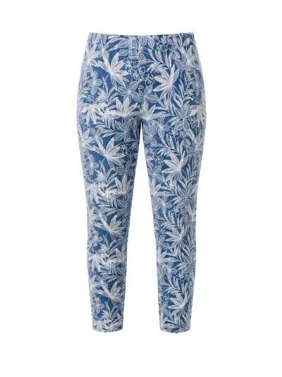 Pantalones estampados florales para mujer - miniatura 2