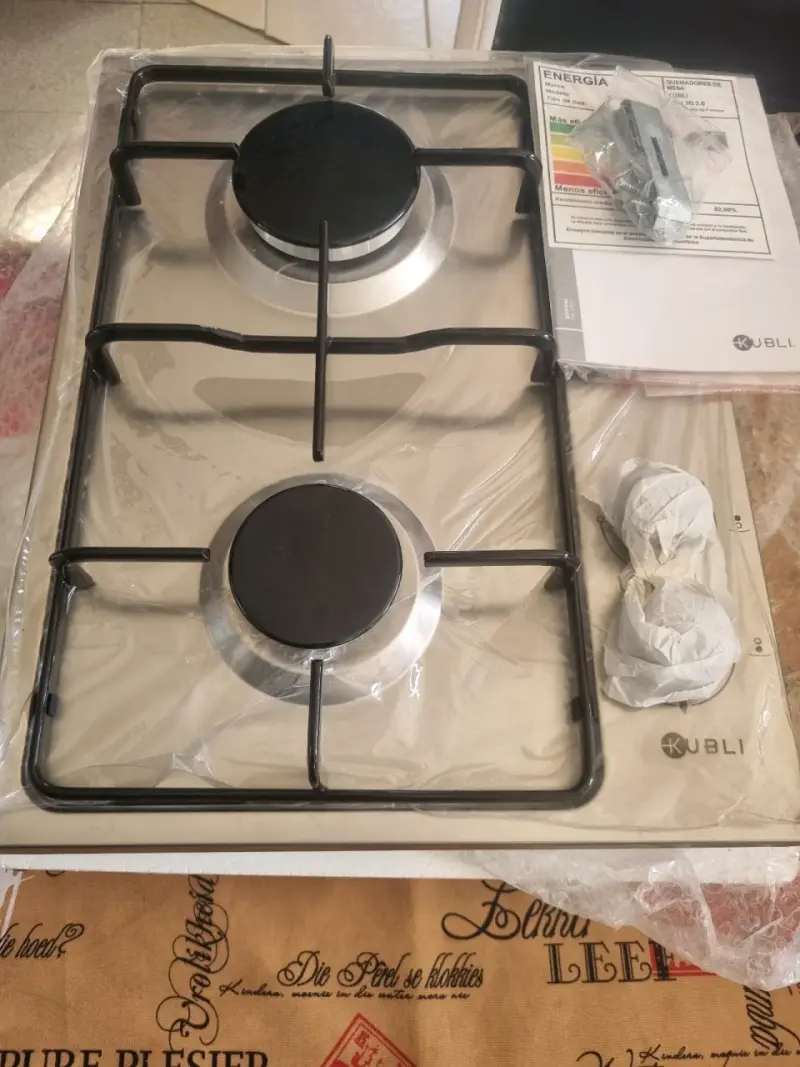 Encimera empotrable a gas Kubli NEU 2G 2.0 - 1