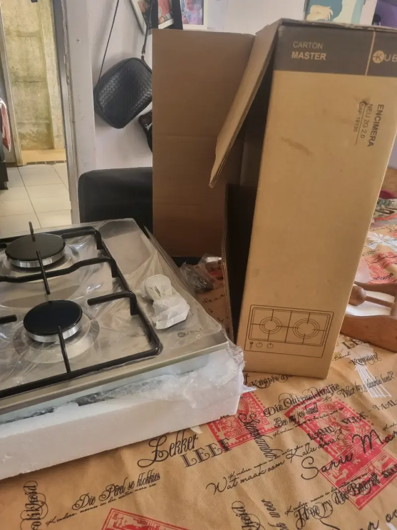Encimera empotrable a gas Kubli NEU 2G 2.0 - 2