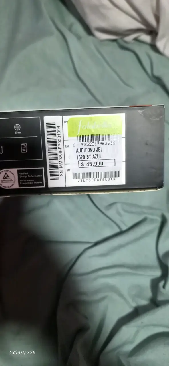 Audífonos Bluetooth JBL Tune 520BT Azul - 3