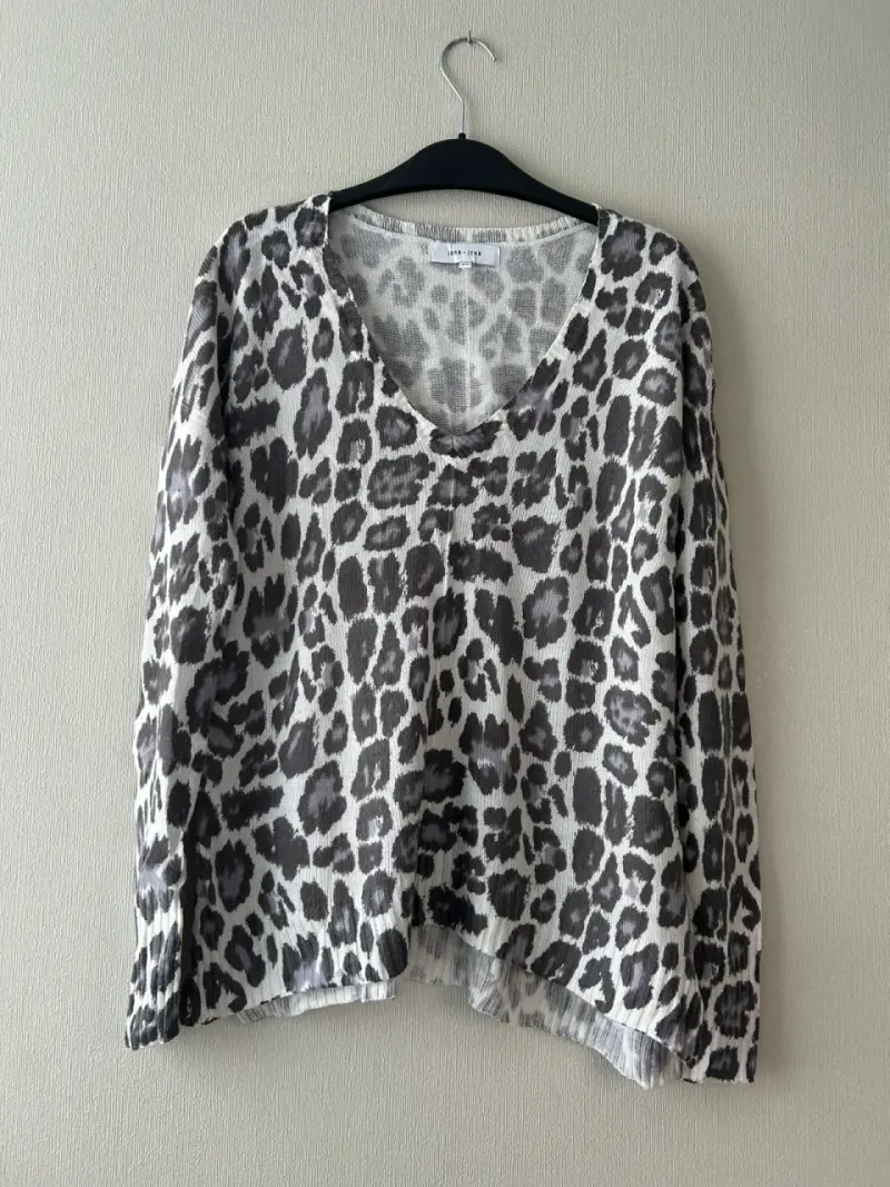 Sweater animal print talla XL - 1