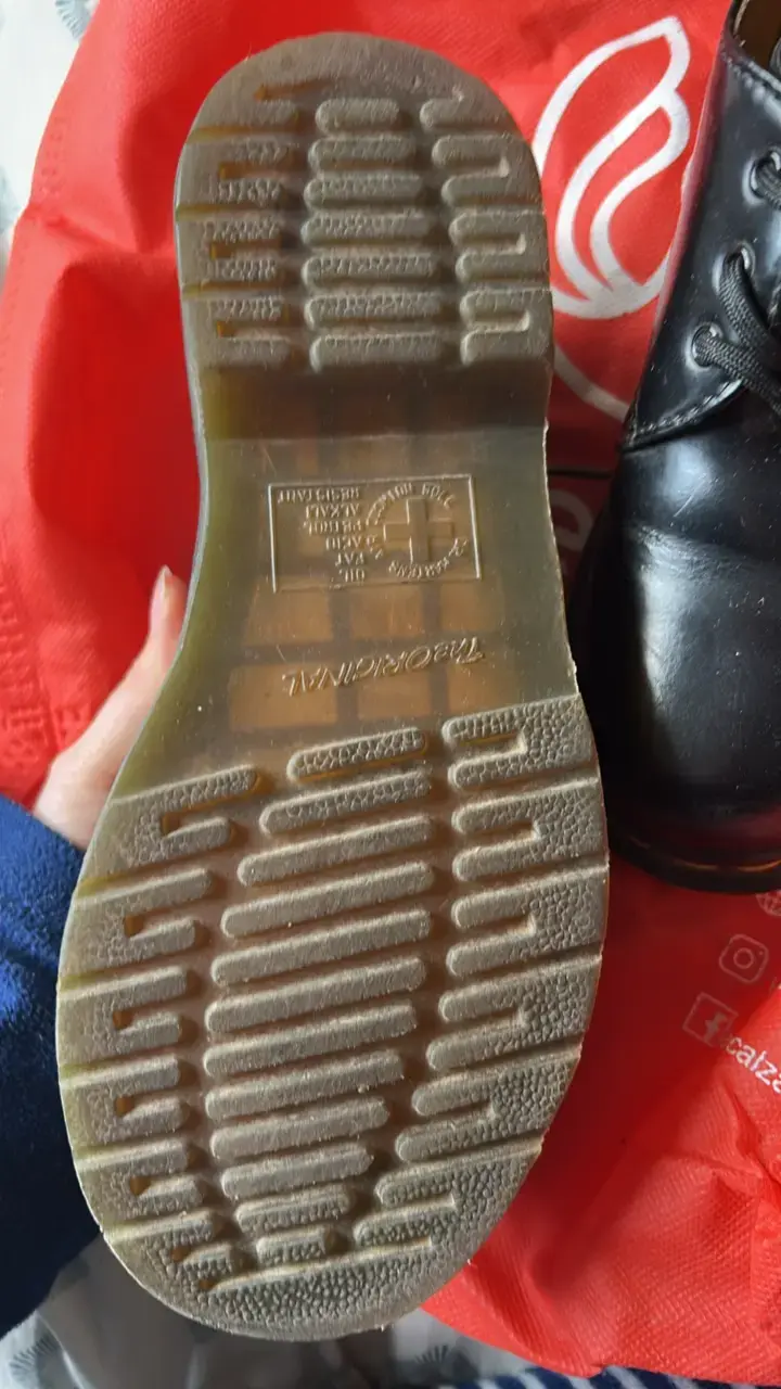 Zapatos de cuero negro Dr. Martens mujer - 3