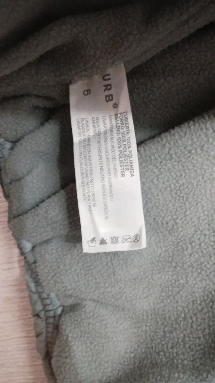 Chaleco acolchado gris para niña/o - 4