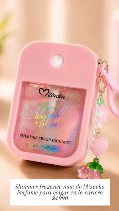 Perfume colgante shimmer Misucka varios aromas - miniatura 2