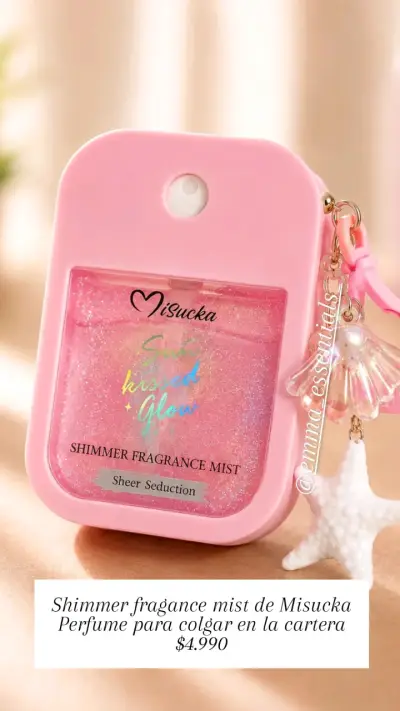 Perfume colgante shimmer Misucka varios aromas - miniatura 4