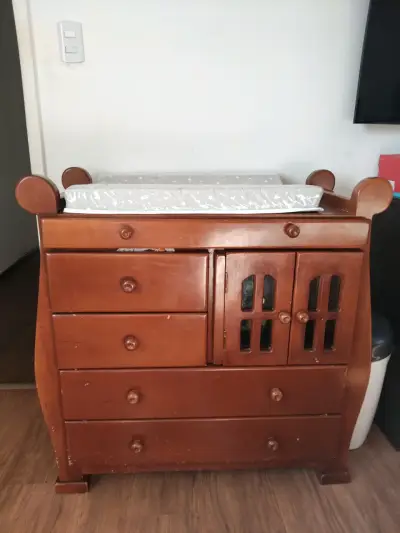 Cuna Cuja completa y cómoda mudador - miniatura 4