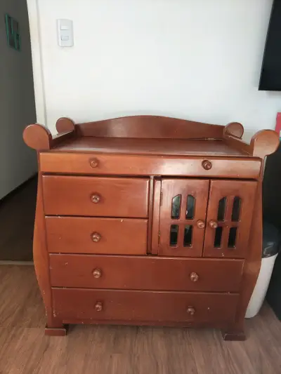 Cuna Cuja completa y cómoda mudador - miniatura 5