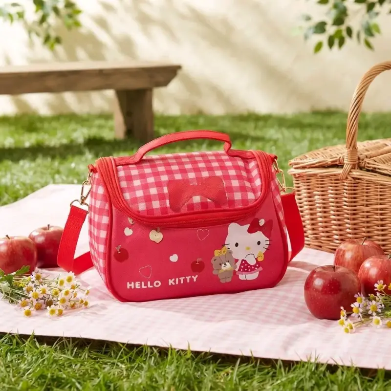 Lonchera Hello Kitty Rosa con Diseño Infantil - 3