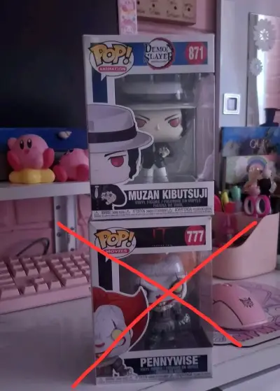 Figuras Funko Pop Muzan Kibutsuji - miniatura 1