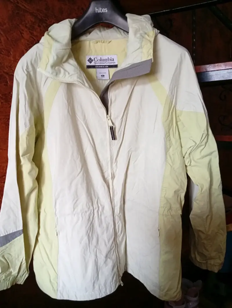 Chaqueta de Mezclilla Azul para Mujer Talla M - 4