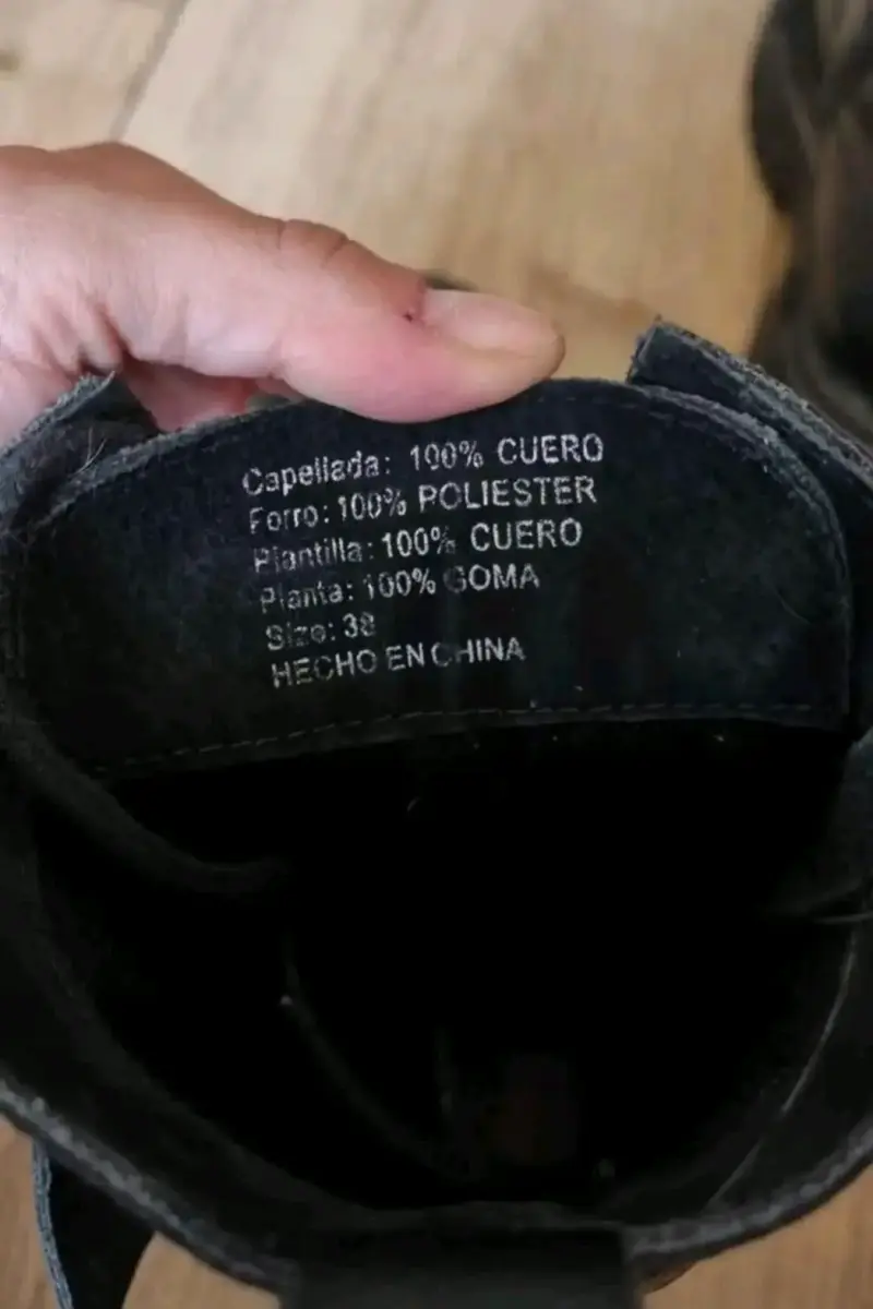 Botas negras marca Romano talla 38 - 5