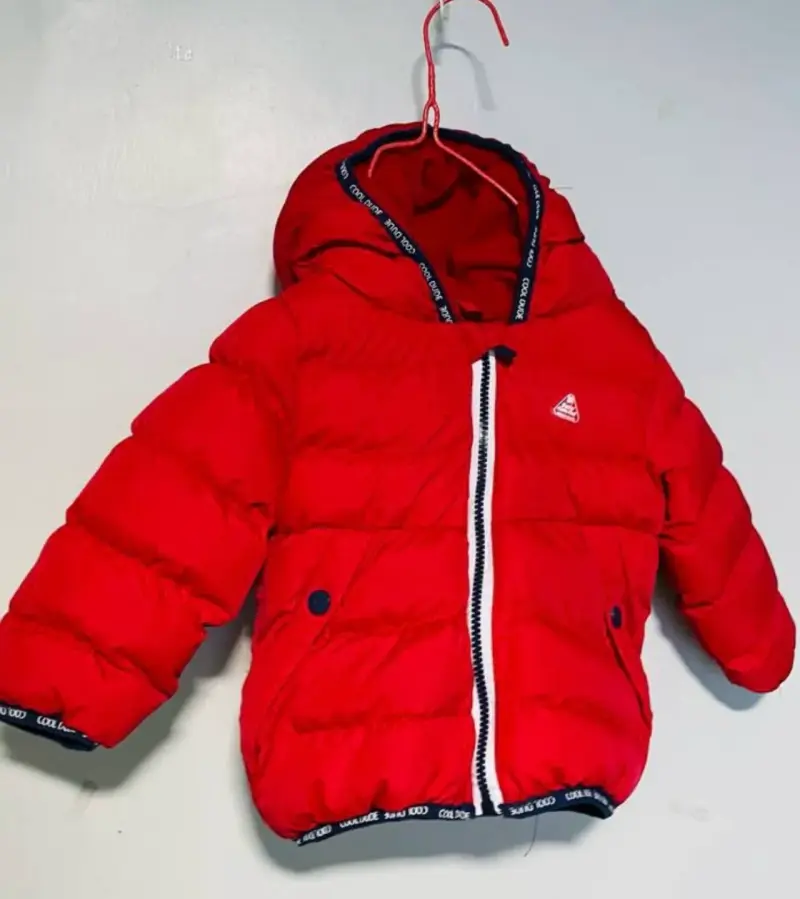 Chaqueta acolchada roja para niño Baby Harvest - 1