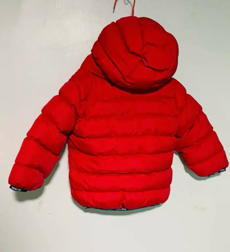 Chaqueta acolchada roja para niño Baby Harvest - 2