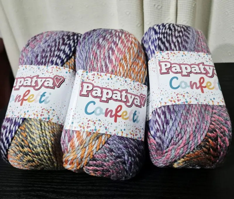 Lanas Multicolores Antialérgicas Turcas - 3