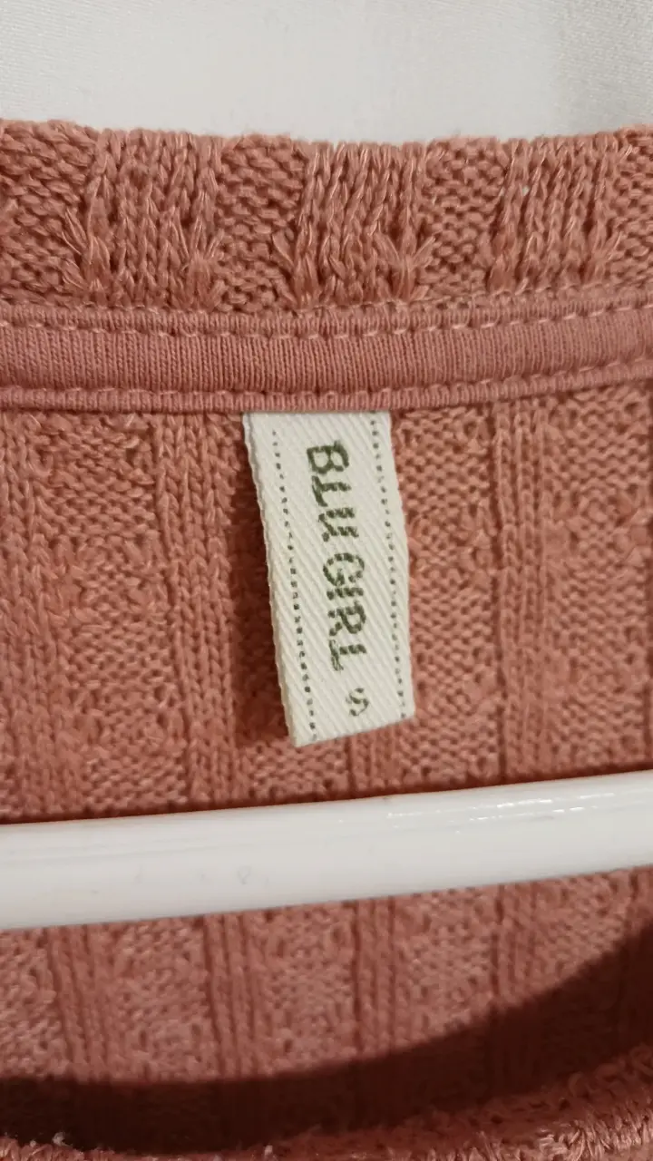 Suéter de punto rosa BLUGIRL - S - 3