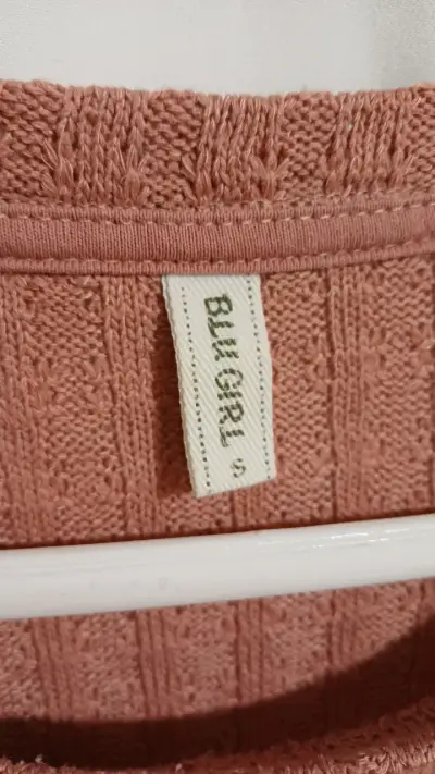 Suéter de punto rosa BLUGIRL - S - miniatura 3