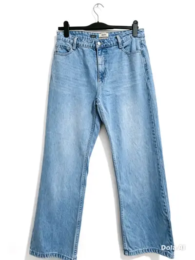 Jeans de mezclilla azul claro para mujer talla 42 - miniatura 1