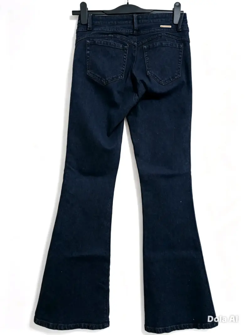 Jeans flare negros para mujer Mossimo - 2