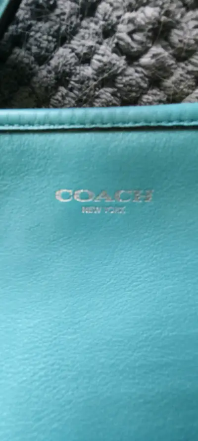 Bolso Coach colección Legacy color Turquesa - miniatura 2