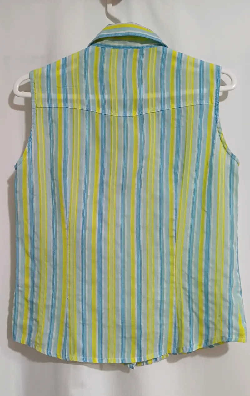 Blusa sin mangas a rayas Ibiza - M - 2