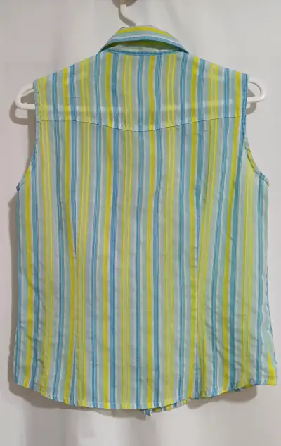 Blusa sin mangas a rayas Ibiza - M - miniatura 2