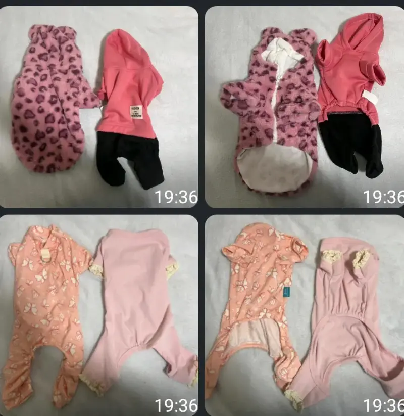 Ropa para mascotas invierno estampada