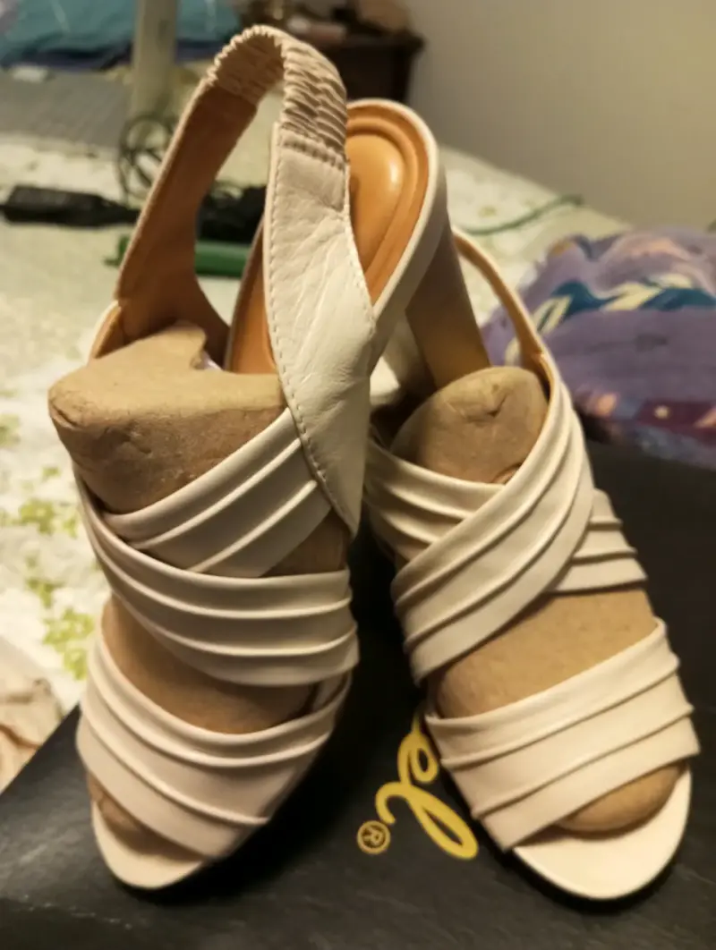 Sandalias blancas mujer Gacel - 6