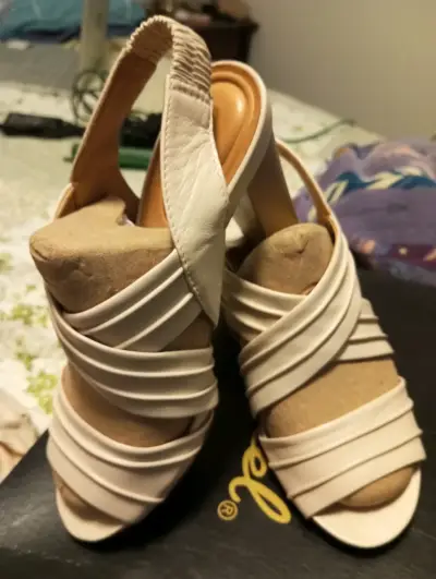 Sandalias blancas mujer Gacel - miniatura 6