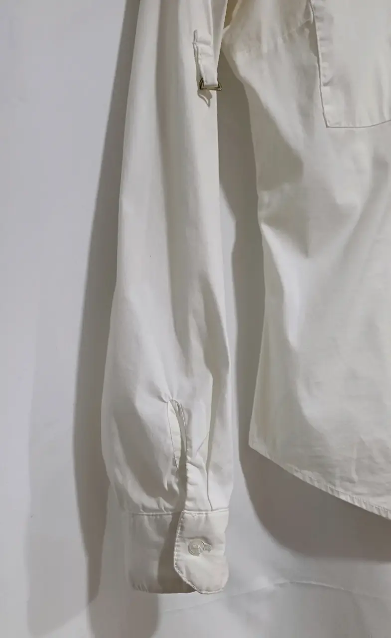 Blusa blanca de mujer Zara Basic - S - 4