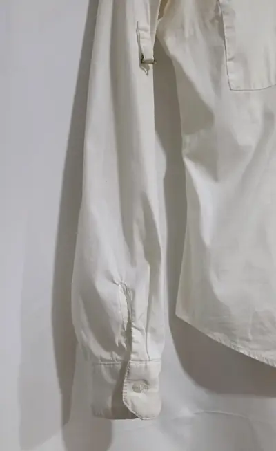 Blusa blanca de mujer Zara Basic - S - miniatura 4