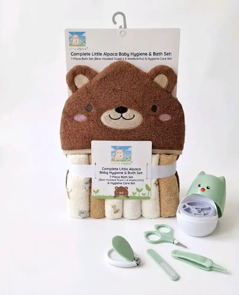 Set de Higiene y Baño para Bebé Little Alpaca - 1