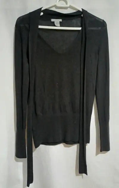 Cárdigan Negro H&M Talla XS - miniatura 1