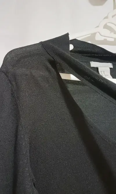 Cárdigan Negro H&M Talla XS - miniatura 5