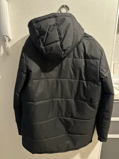 Parka negra con capucha Newport - miniatura 4
