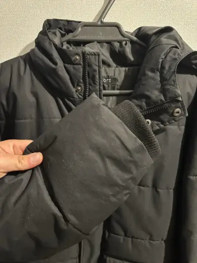 Parka negra con capucha Newport - miniatura 5