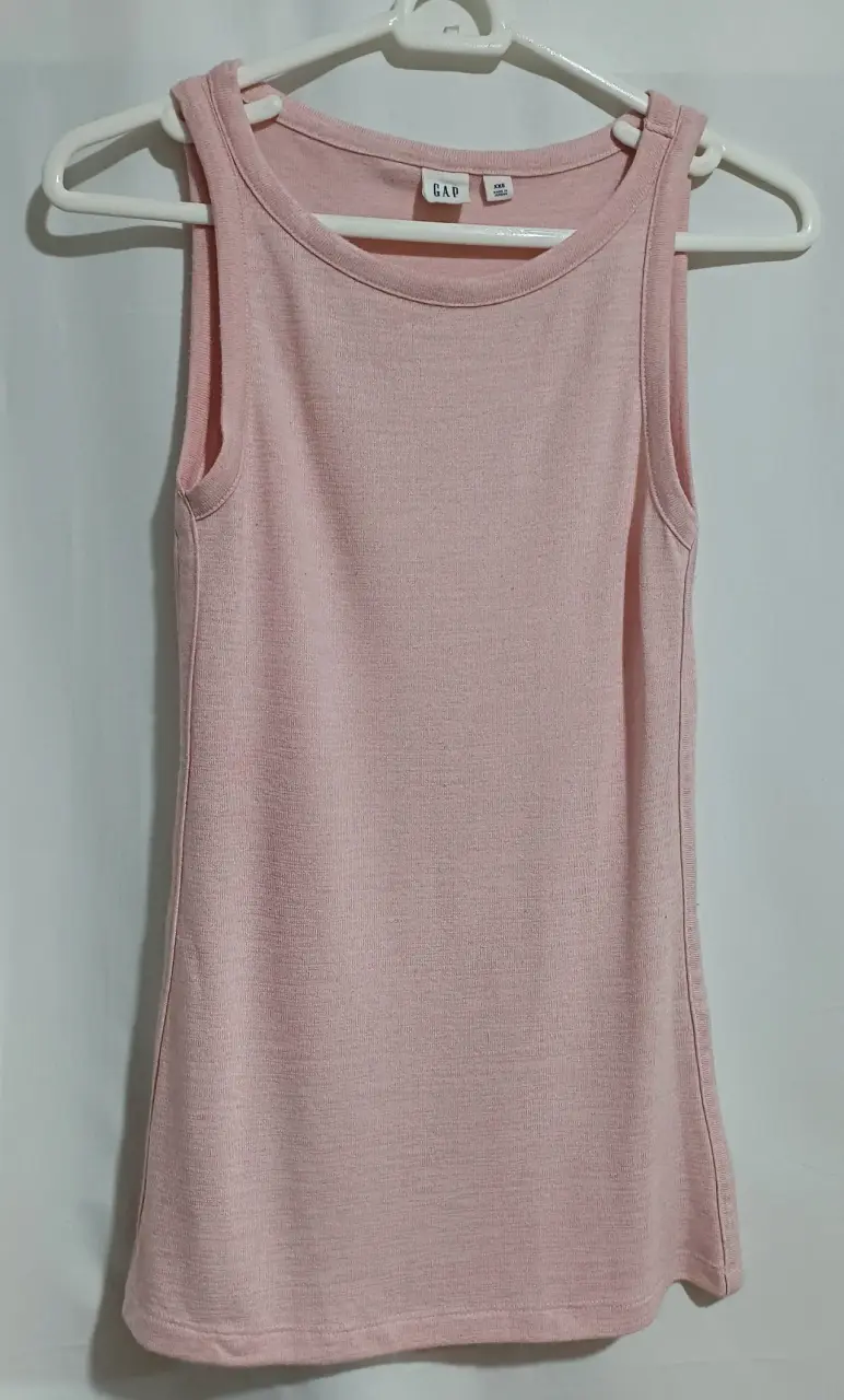 Vestido sin mangas rosa GAP talla XXS - 1