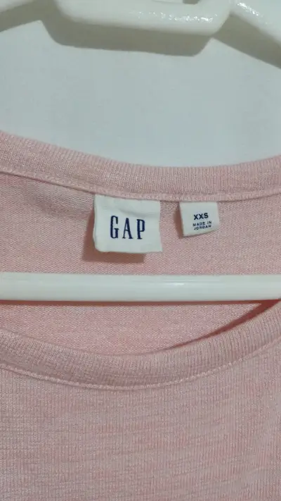 Vestido sin mangas rosa GAP talla XXS - miniatura 2