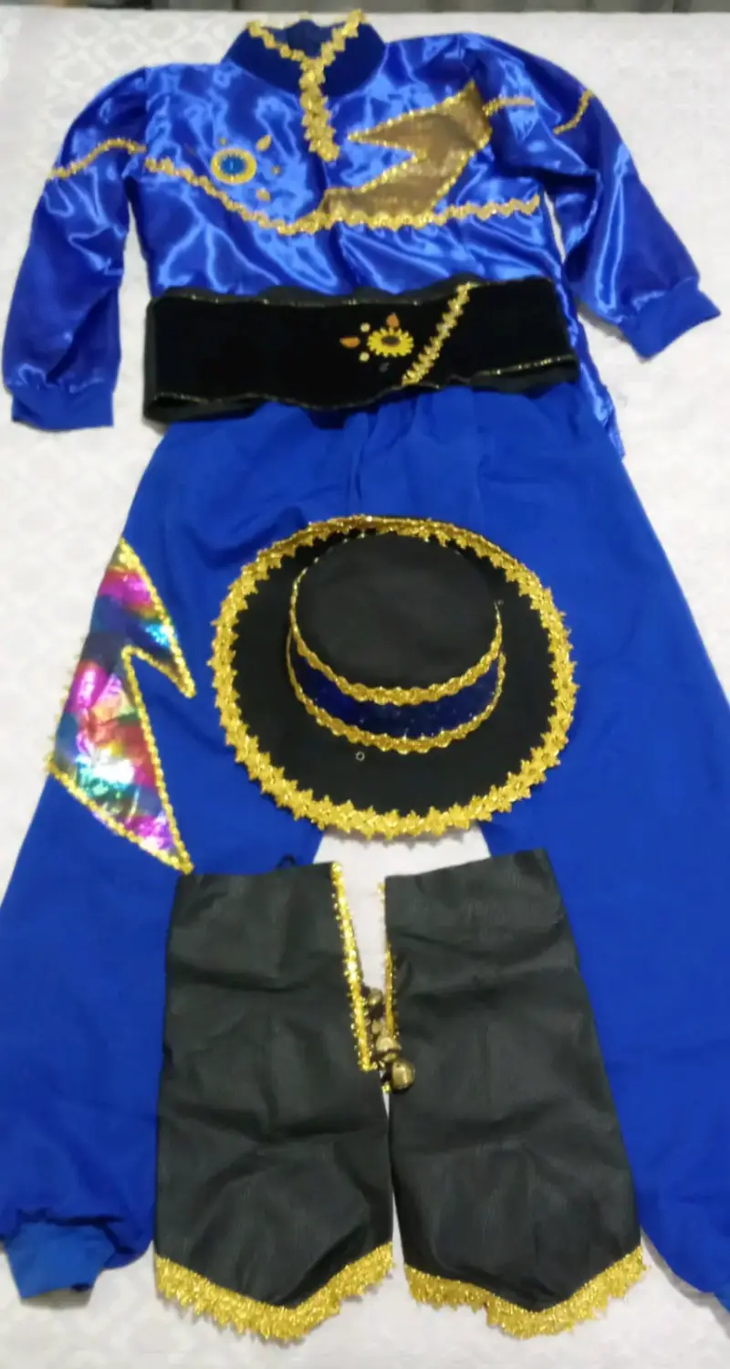 Traje Caporal baile Fechas Patrias